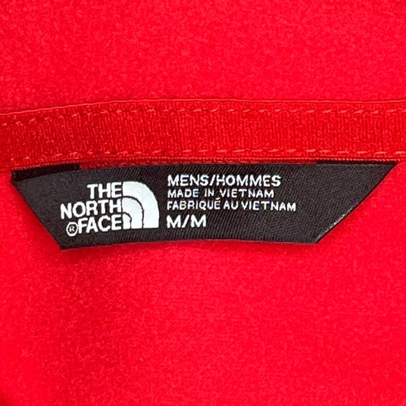 The North Face Men’s TKA 100 Glacier ¼ Zip, Red. - Picture 2 of 5